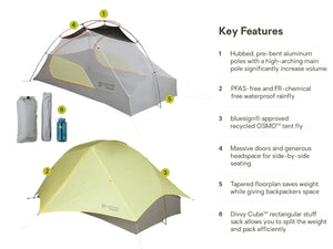 Mayfly OSMO Lightweight Backpacking Tent