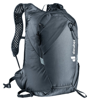 Deuter Updays 26 in Black, front three-quarter view from the left