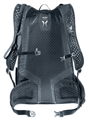 Back of the Deuter Updays 26 showing the Lite back pad, shoulder straps and hip fins