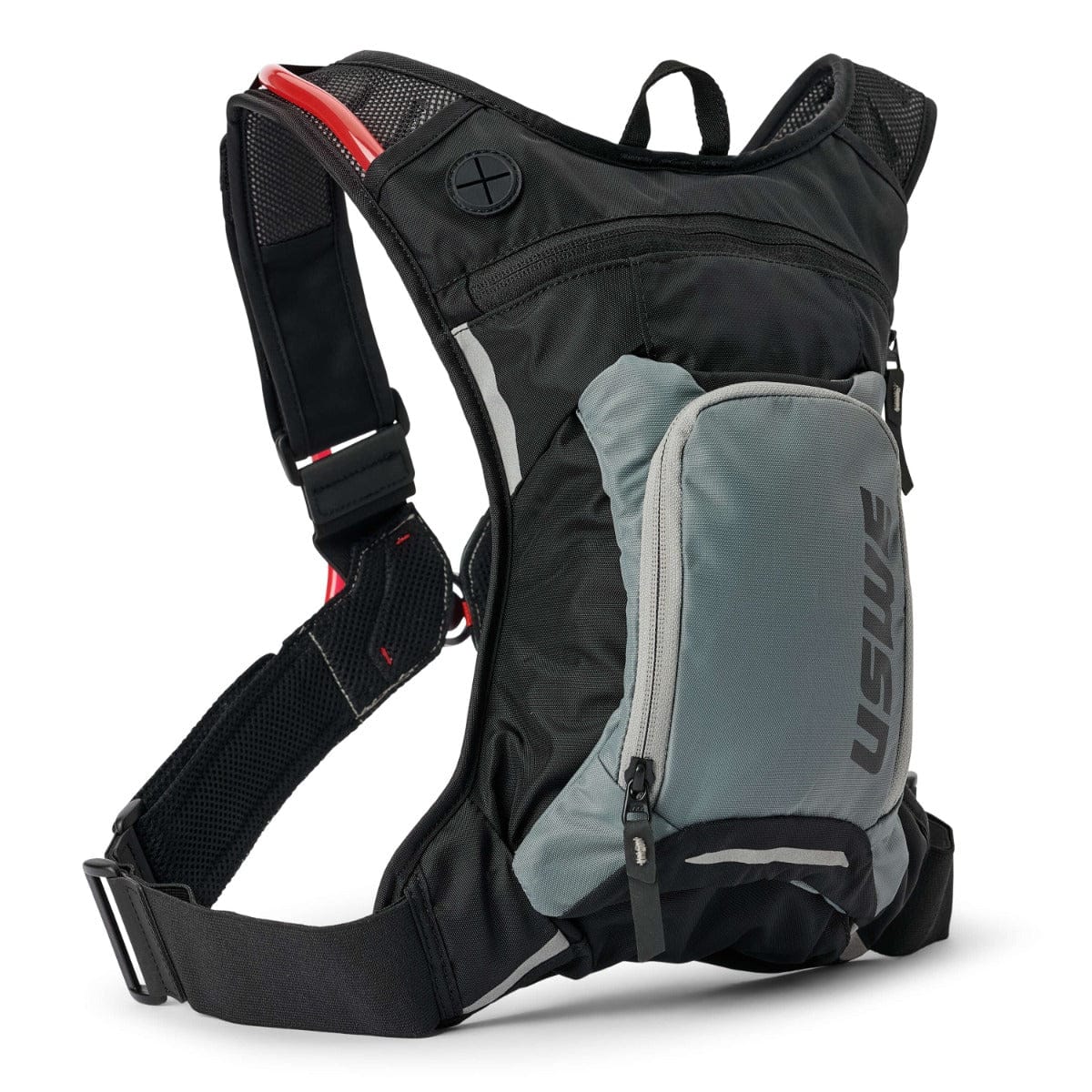 USWE Hydration Pack Black/Gray Raw 3L Dirt Biking Hydration US2033401