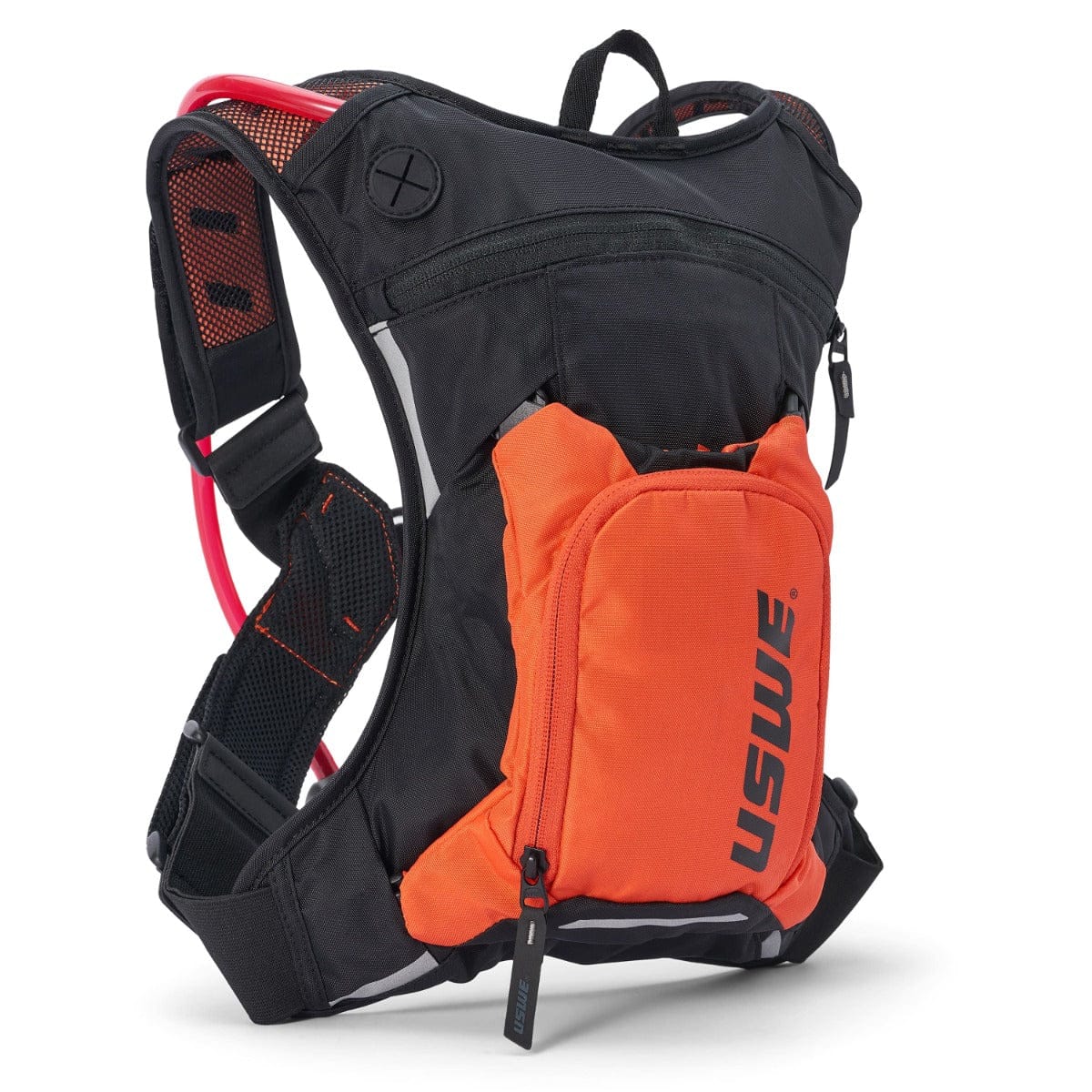 USWE Hydration Pack Black/Orange Raw 3L Dirt Biking Hydration US2033438