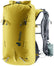 Deuter Vertrail 16 alpine vest pack in Turmeric Teal, roll-top closed, front three-quarter view