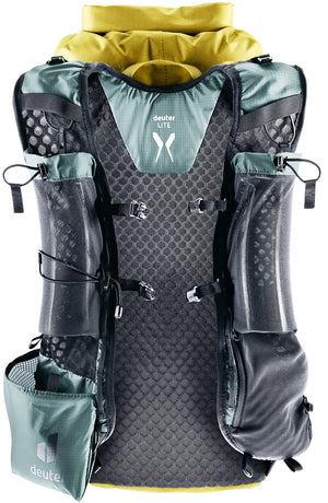 Deuter Vertrail 16 vest harness with soft flask pouches and sternum straps