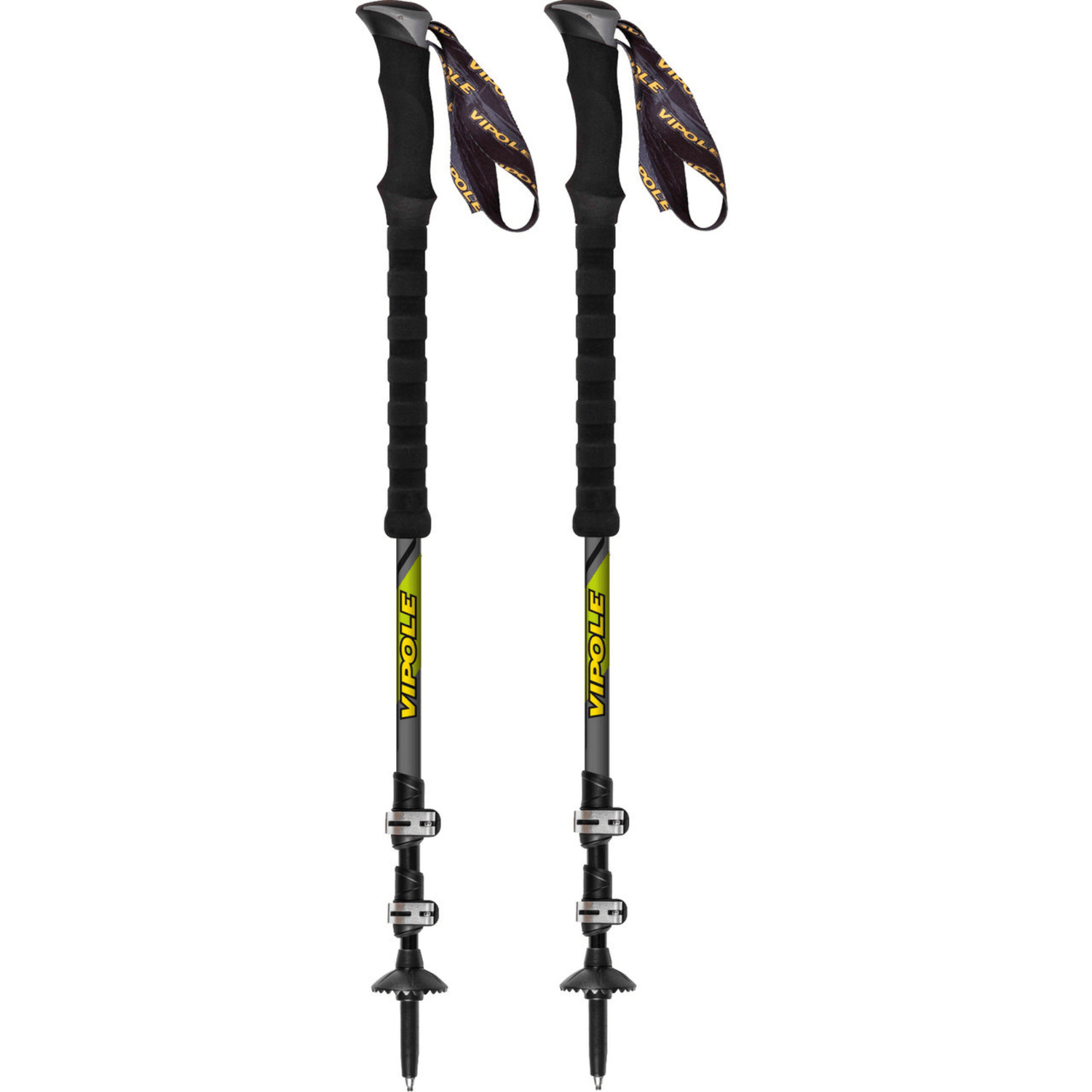 Vipole Touring Poles 8000 Grey DLX Winter Poles P21 469