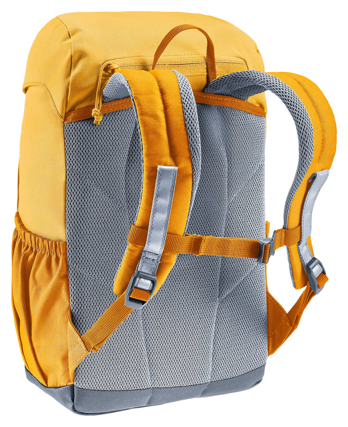 Deuter Waldfuchs 10 rear three-quarter view of the padded shoulder straps