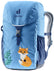 Deuter Waldfuchs 10 in Wave Nightblue, light blue with a fox print