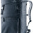 Deuter Walker 24 everyday backpack in Black, front three-quarter view with buckled lid