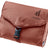 Deuter Wash Bag I in Caspia, rust red toiletry bag, folded closed