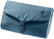 Deuter Wash Bag II in Atlantic, mid blue toiletry bag folded closed