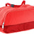 Deuter Wash Bag Tour III in Poppy Crimson, bright red toiletry bag