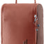 Deuter Wash Center I in Caspia Raisin, rust-red toiletry bag with brown sides