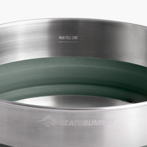 Detour Stainless Steel Collapsible Pot