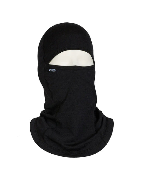 XTM Performance Balaclava Black Adventure 170 II Merino Wool-Blend Balaclava MU047-BLK