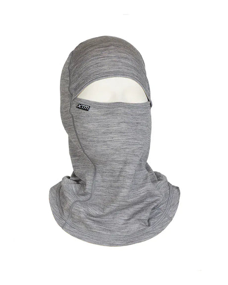 XTM Performance Balaclava Mid Grey Marle Adventure 170 II Merino Wool-Blend Balaclava MU047-MGM