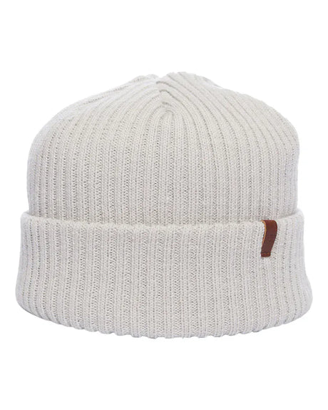 XTM Performance Beanie Vapour Grey Ace Knitted Brim Hat Beanie HM043-VGY