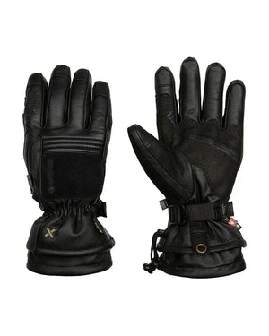 XTM Performance Gloves Black / XS Everest II Leather Gore-tex Ski Glove DU035-BLK-XS