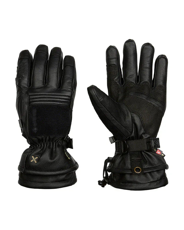 XTM Performance Gloves Black / XS Everest II Leather Gore-tex Ski Glove DU035-BLK-XS