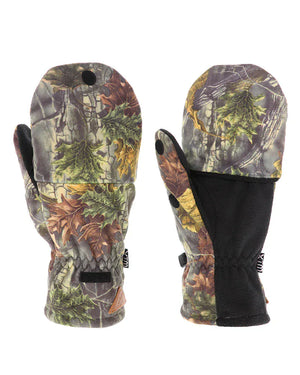 XTM Performance Gloves Scope Hooded Fingerless Microfleece Glove