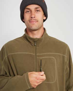 XTM Performance Men's Fleece Marengo 1/4 Zip Neck Mens Seawool Fleece