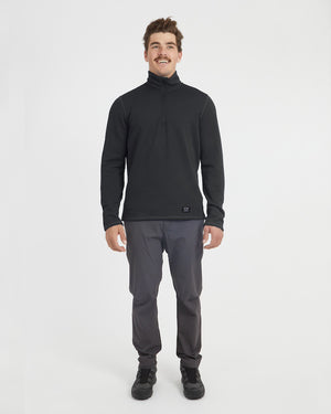 XTM Performance Men's Fleece Mens Merino Aero Grid Fleece