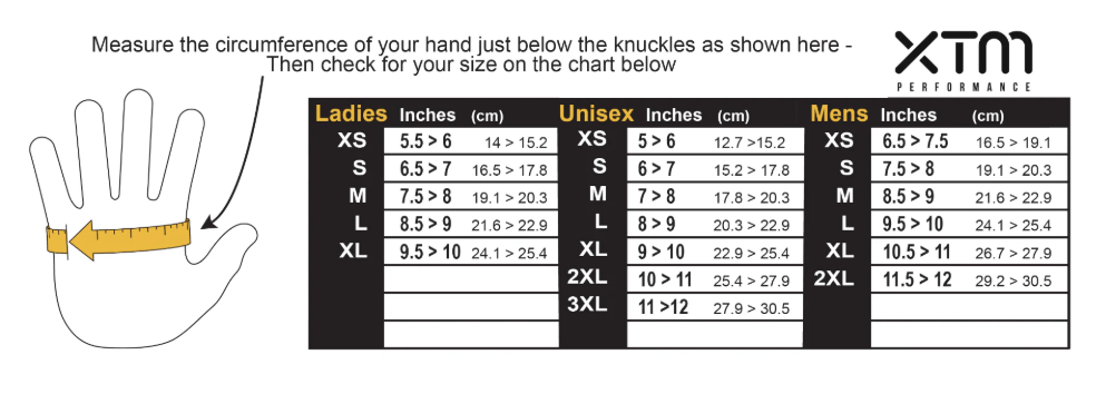 XTM Performance Men's Snow Gloves Samurai Mens Snow Glove