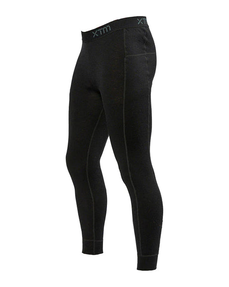 XTM Performance Men's Thermal Pants Black / 4-5XL PLUS SIZE Merino 230 Wool Unisex Thermal Pants MU025-BLK-45XL