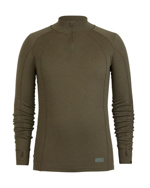XTM Performance Men's Thermal Top Kalamata / S Men's Merino 230 Wool Zip Neck Thermal Top MM003-KMA-S