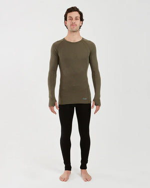 XTM Performance Men's Thermal Top Men's Merino 230 Wool Long Sleeve Thermal Top