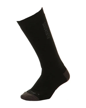 XTM Performance Merino Socks Black / A2-8 Dual Density Merino Wool Blend Ski Socks SU003-BLK-0208