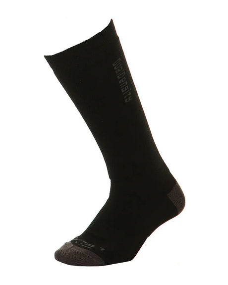 XTM Performance Merino Socks Black / A2-8 Dual Density Merino Wool Blend Ski Socks SU003-BLK-0208