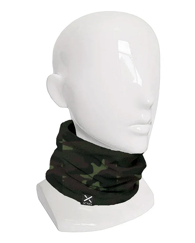 XTM Performance Neck Gaiters Army Camo Adults Microfleece X Neck Gaiter Warmer HU009-ACM