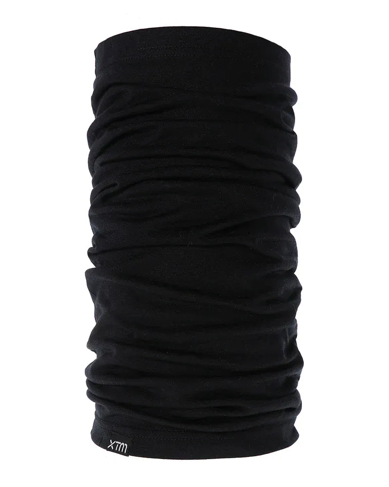 XTM Performance Neck Gaiters Black Adventure 170 Wool Multi Snood Neck Gaiter MU031-BLK