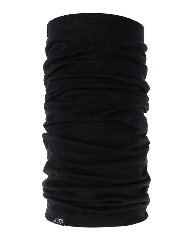 XTM Performance Neck Gaiters Black Adventure 170 Wool Multi Snood Neck Gaiter MU031-BLK
