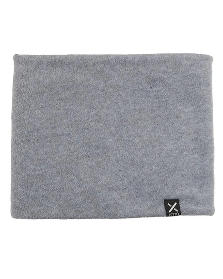 XTM Performance Neck Gaiters Light Grey Marle Adults Microfleece X Neck Gaiter Warmer HU009-LGM