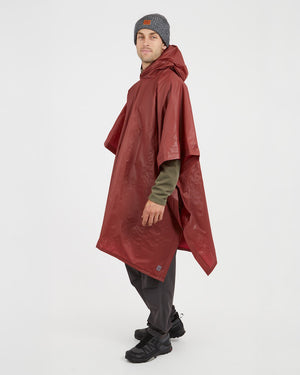 XTM Performance Ponchos Stash Packable Rain Poncho
