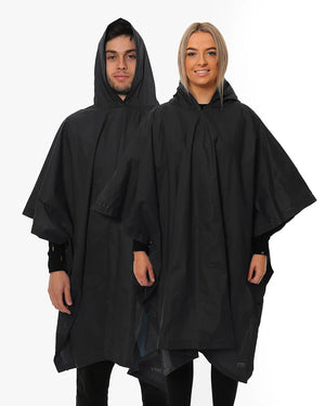 XTM Performance Ponchos Stash Packable Rain Poncho