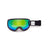 XTM Performance Ski Goggles Black Green Force Reflect II Adults Double Lens Ski Goggle GU019-BGN