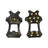 XTM Performance Snow Shoes Black / M Ice Gripper Boot Chains FU006-BLK-M
