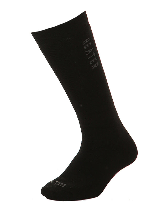 XTM Performance Unisex Hiking Socks Black / A2-8 Heater Thick Australian Merino Wool Blend Winter Socks SU002-BLK-0208
