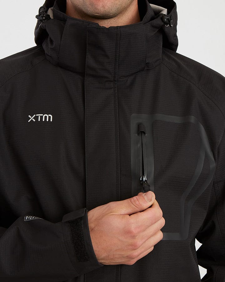 XTM Performance Unisex Jacket Innisfail Tri-Layer 3/4 Length Rain Jacket