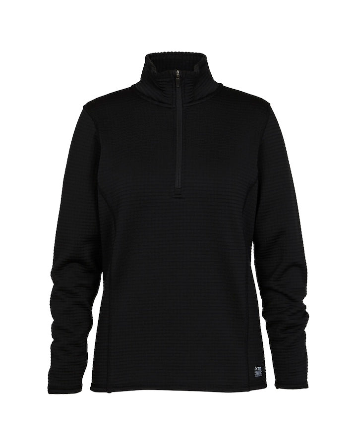 XTM Performance Women's Fleece Black / 8 Womens Merino Aero Grid Fleece NL057-BLK-08