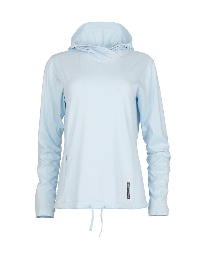 XTM Performance Women's Fleece Ice Blue / 8 Tirari Womens Sun Hoodie NL053-ICE-08