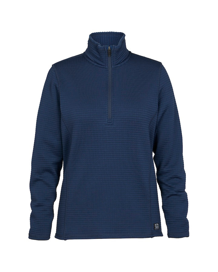 XTM Performance Women's Fleece Slate Blue / 8 Womens Merino Aero Grid Fleece NL057-SLB-08