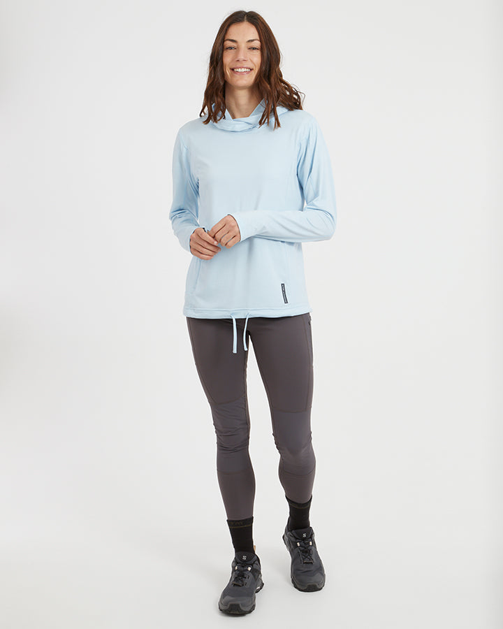 XTM Performance Women's Fleece Tirari Womens Sun Hoodie