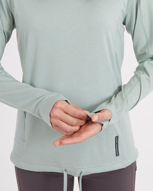 XTM Performance Women's Fleece Tirari Womens Sun Hoodie