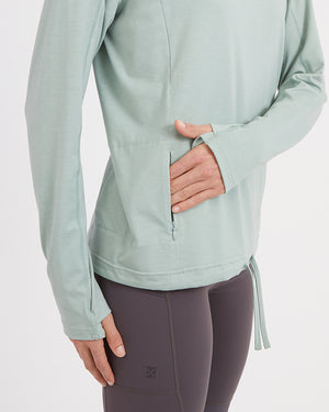 XTM Performance Women's Fleece Tirari Womens Sun Hoodie