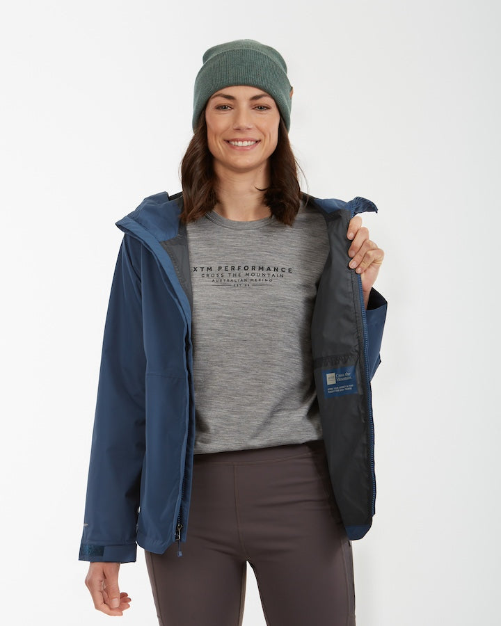 XTM Performance Women's Jacket Takayna Womens Premium Packable Waterproof Rain Jacket
