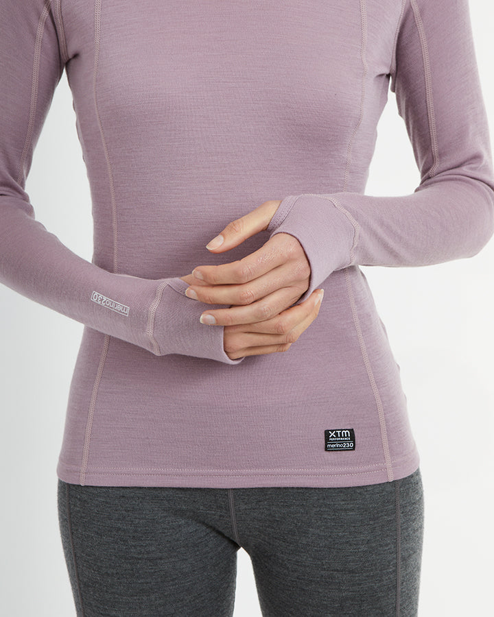XTM Performance Women's Top Alpine230 Merino Womens Long-sleeve Top