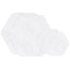 Tenacious Tape Hex Patches in Clear, two large and two small see-through patches