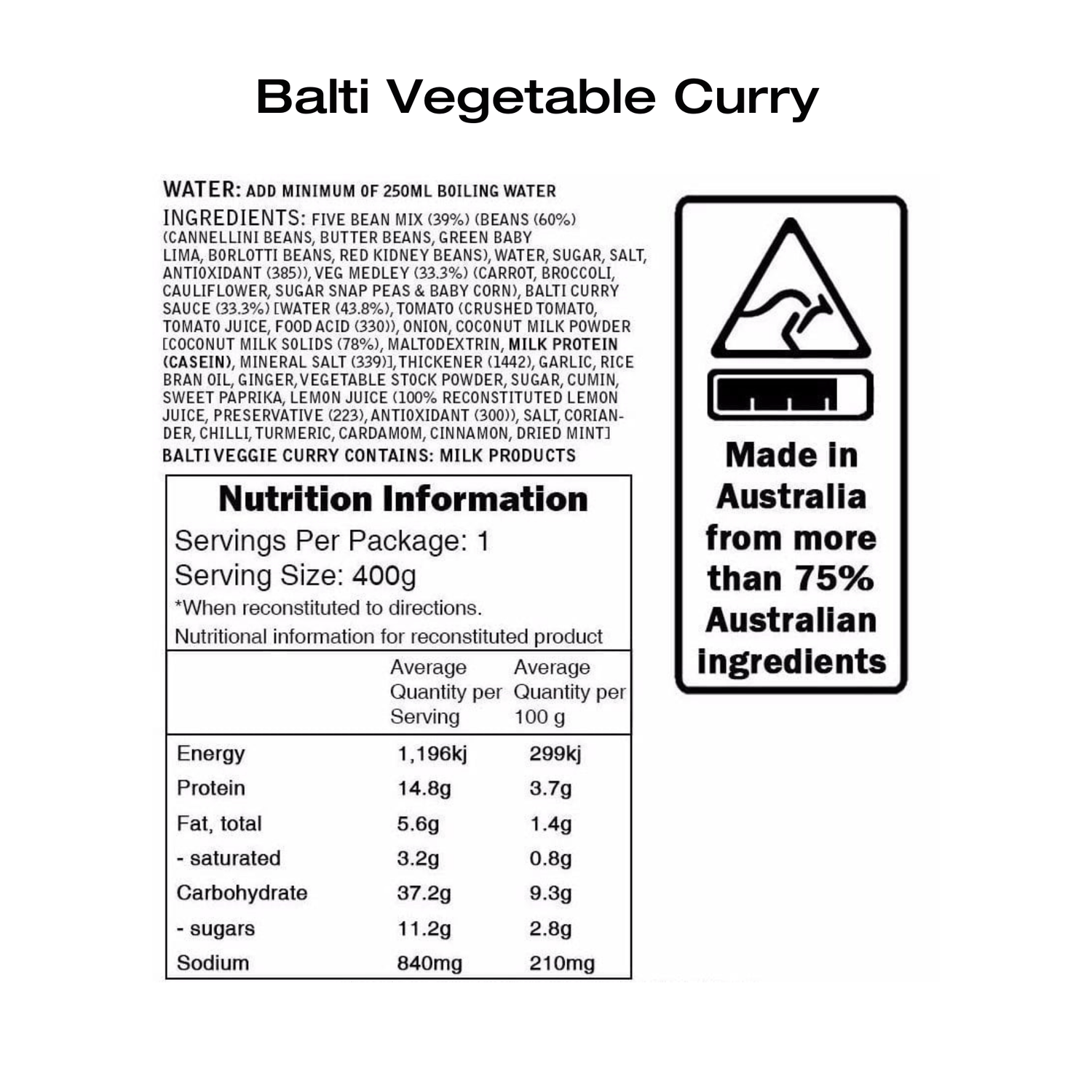 campers-pantry Dehydrated Meals Freeze-dried Dinner Meals